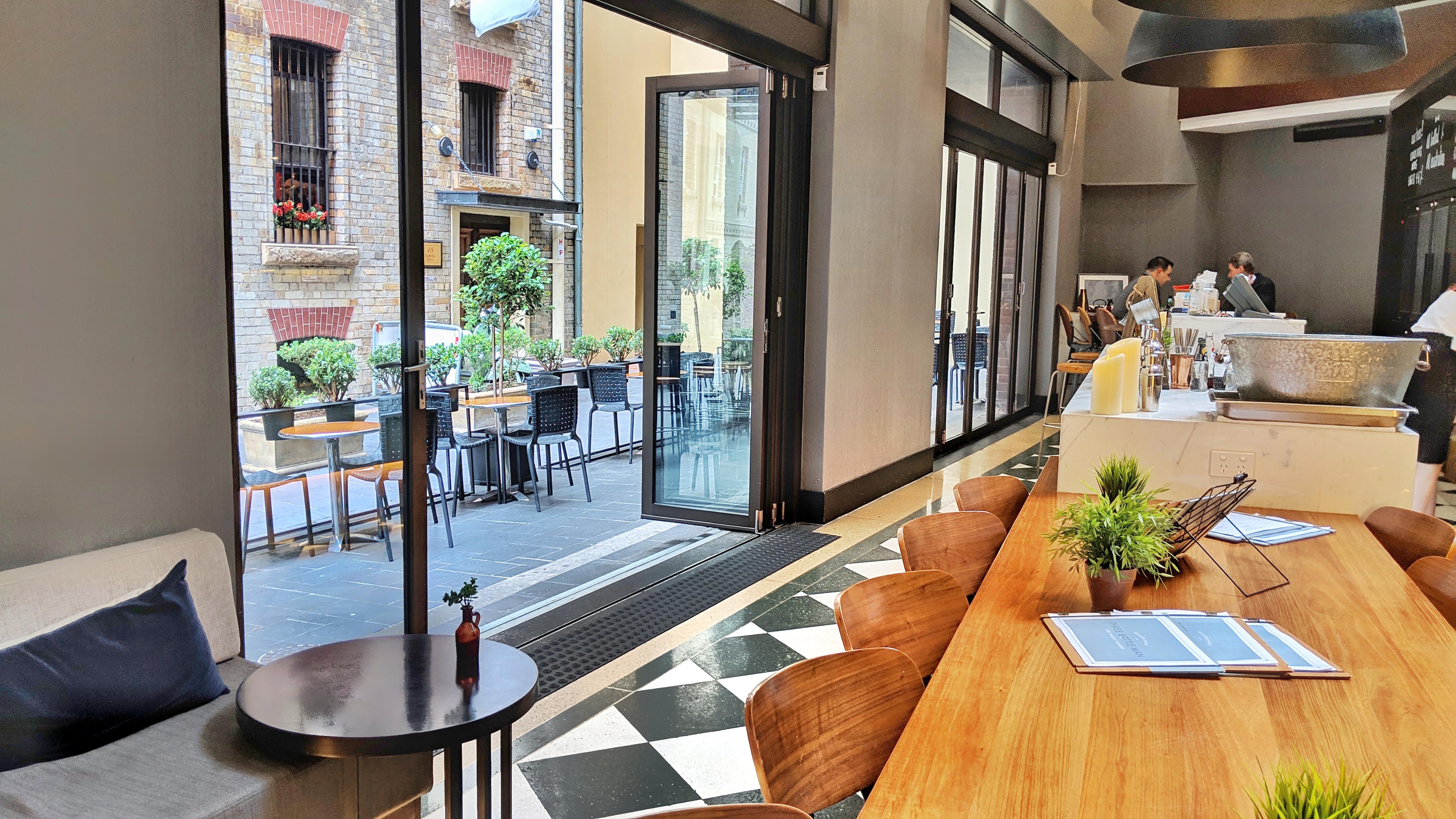 Sydney Harbour Marriott Hotel at Circular Quay Eksteriør bilde The interior of the restaurant
