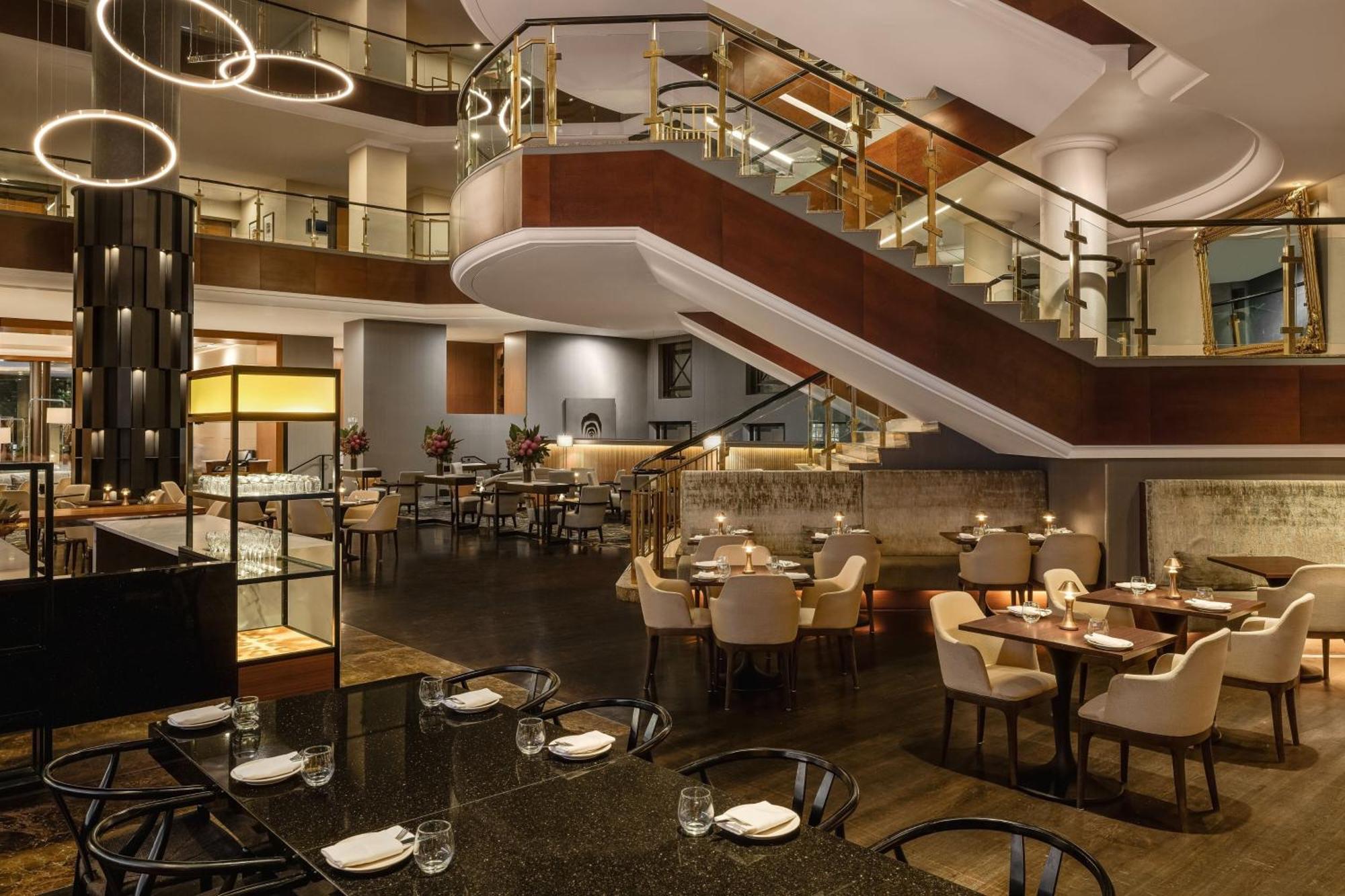 Sydney Harbour Marriott Hotel at Circular Quay Eksteriør bilde The interior of the restaurant